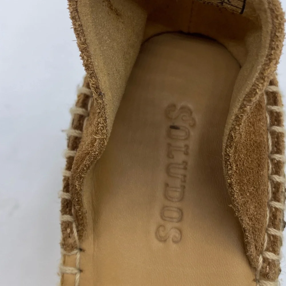 SOLUDOS Palma‎ Suede Espadrille Platform Sandals
